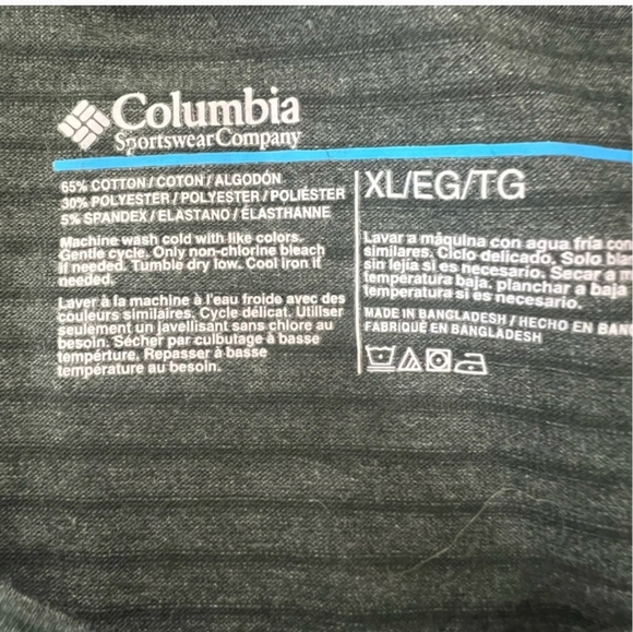 COLUMBIA Tshirt NWT - Picture 3 of 3